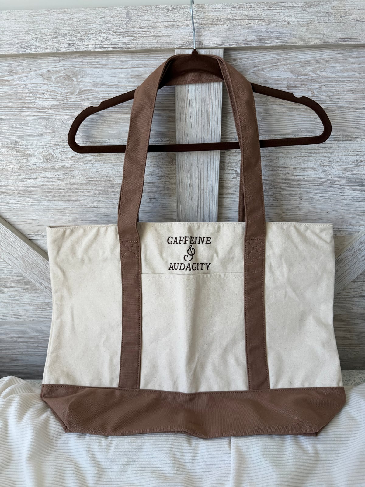 Caffeine & Audacity Tote