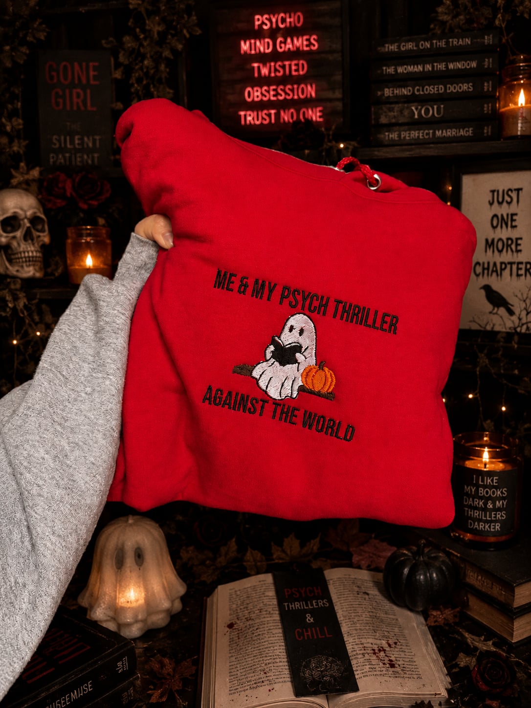 Me & My Psych Thriller Against the World Hooded Sweatshirt